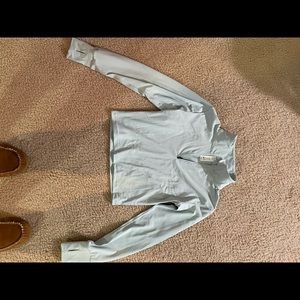 Paragon large quarter zip blue